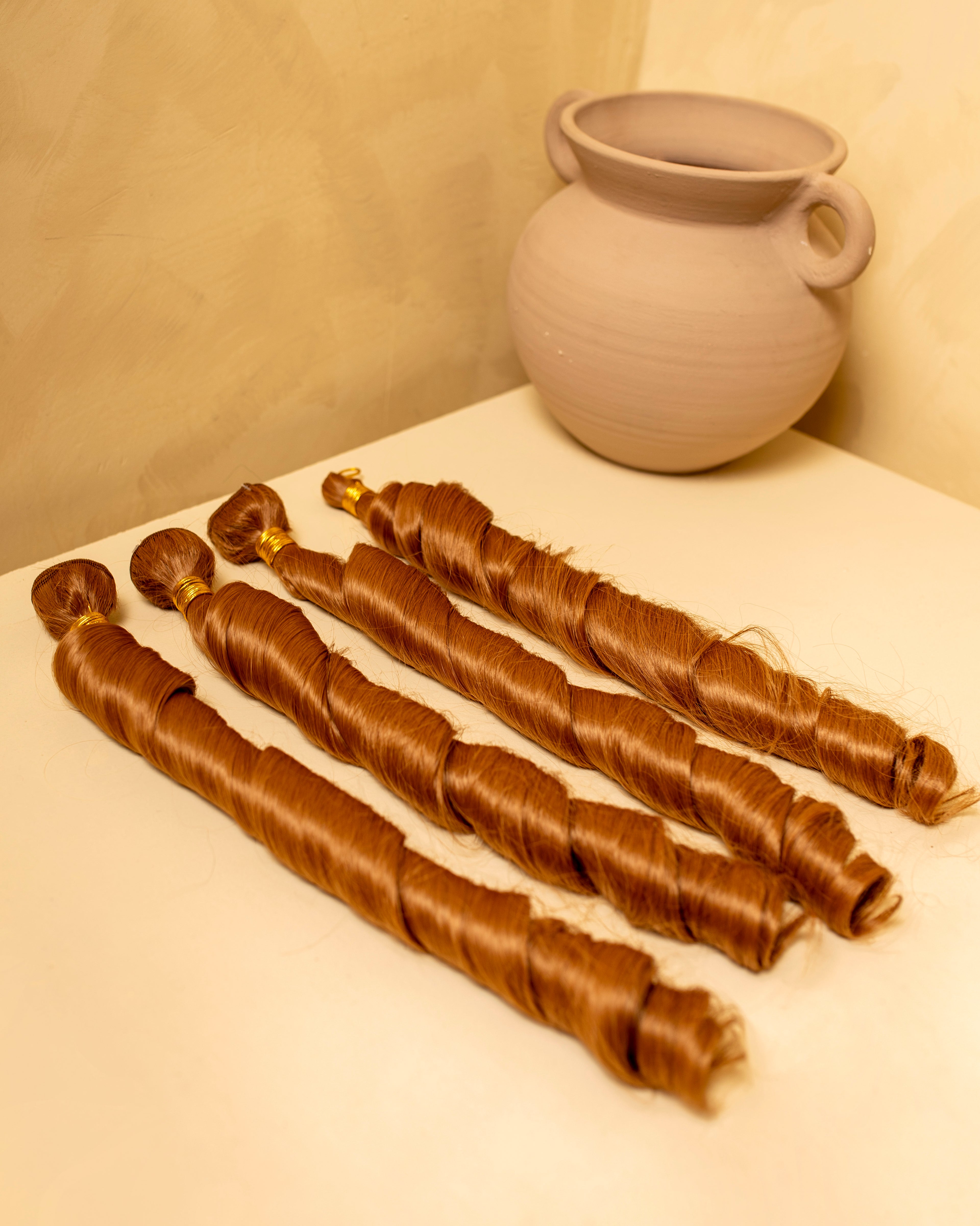 Spiral Wavy Hybrid Braid Bundles