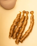 Spiral Wave Hybrid Braid Bundles